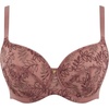 image:imagePanache Tango Balcony Bra for Women  Wired NonPadded Full Cup Support with Leaf EmbroiderySunset