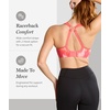image:imagePanache Womens High Impact Underwire Sports Bra Max Support Moisture Wicking Heavy Duty Sports Bra for WomenPink Abstract