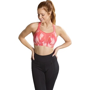 image:imagePanache Womens High Impact Underwire Sports Bra Max Support Moisture Wicking Heavy Duty Sports Bra for WomenPink Abstract