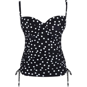 image:imagePanache Womens Polka Dot Sienna Tankini Swim Top SW2061 Polka Dot 34E