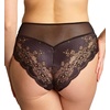 image:imagePanache Womens Clara Deep Brief  HONEY16CharcoalBlack