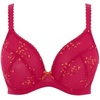 image:imagePanache Meadow Bra Plunge Non Padded Sheer Embroidered Bras Lingerie Raspberry